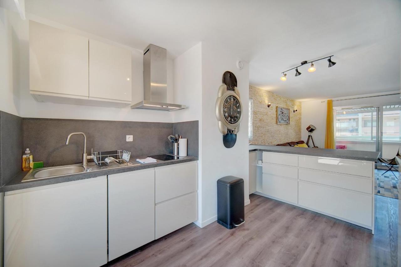 Immogroom - Renovated -Parking - Ac - Terraces Cannes Bagian luar foto